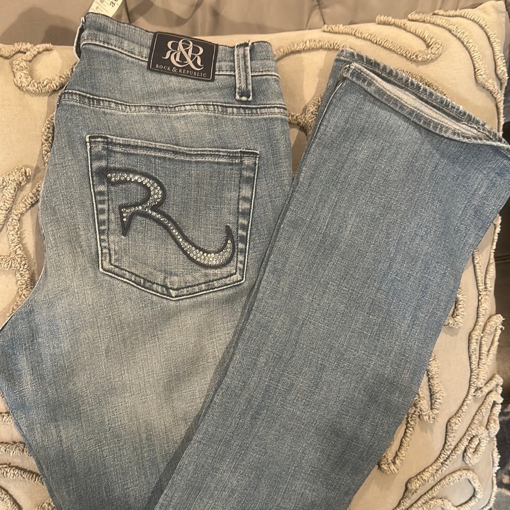 EUC Rock & Republic Kasandra Jeans sz 6
